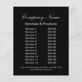 bouw van een vaste steenbouwsteen flyer (Achterkant)