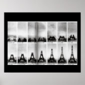 Bouw van het Poster van de Eiffeltoren (Voorkant)