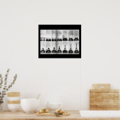 Bouw van het Poster van de Eiffeltoren (Keuken)