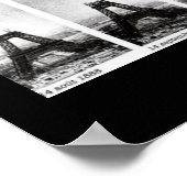 Bouw van het Poster van de Eiffeltoren (Hoek)