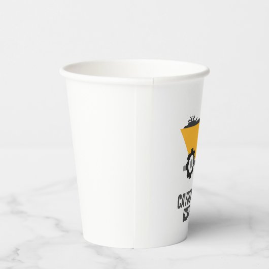 Bouw van papierbakken voor vrachtwagens papieren bekers (Rechts)