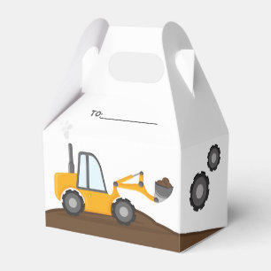 Bouw van vrachtwagen bedankdoosjes
