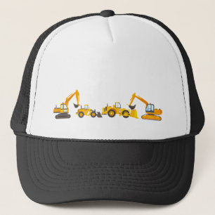 Bouw van zware apparatuur Bulldozer Excavator Trucker Pet