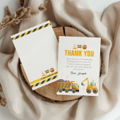 Bouw Verjaardag dank u kaart