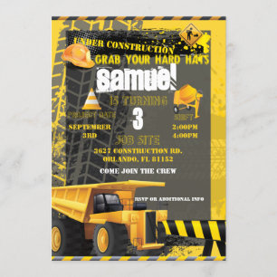 Bouw Verjaardag dumper Kaart