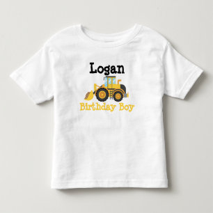 Bouw Verjaardag Peuter T-shirt