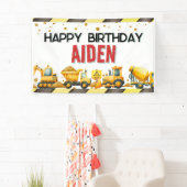 Bouw Verjaardagsbanner Spandoek (Insitu)