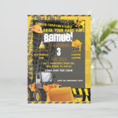 Bouw Verjaardagstas Kaart (Staand voorkant)