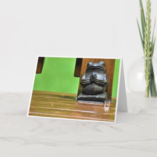 Bouw voor regen, kaart (Voorkant)