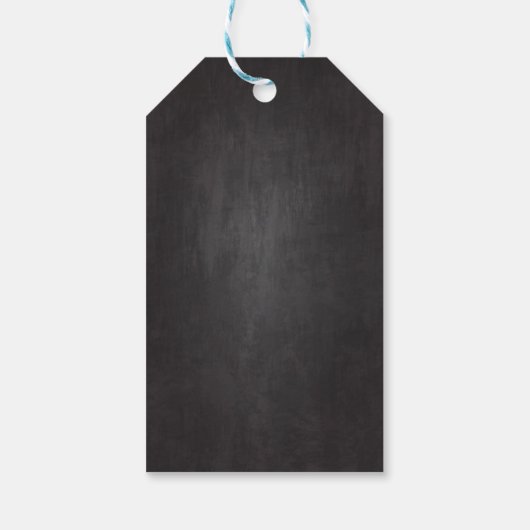 Bouw vrachtwagens afgelopen dag Dank u Label Cadeaulabel (Achterkant)