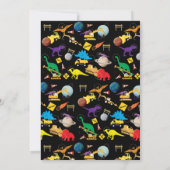 Bouw vrachtwagens Dinosauriërs Kaart (Achterkant)