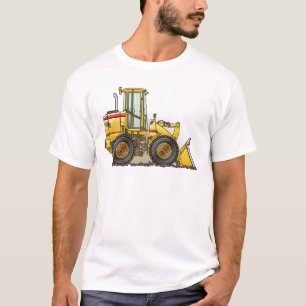 Bouwapparatuur voor rubberbanden t-shirt