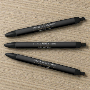 Bouwbedrijf Black Gold Pen
