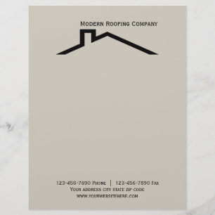 Bouwbedrijf Letterhead Briefhoofd