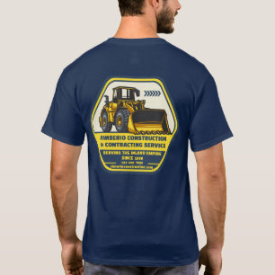 Bouwbedrijf op maat maken t-shirt