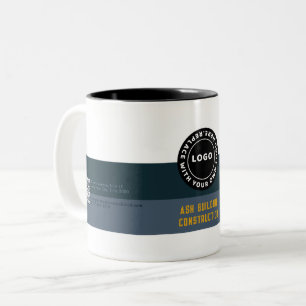Bouwbedrijf Two-Tone Coffee Mok
