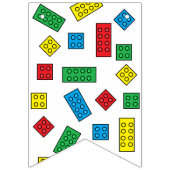 "Bouwblokken" Bunting Banner (Eerste vlag)