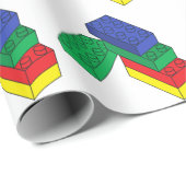 Bouwblokken Cadeaupapier (Rol Hoek)