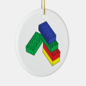 Bouwblokken Keramisch Ornament (Rechts)