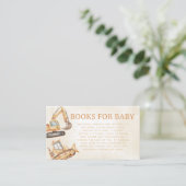 Bouwboeken voor Baby Informatiekaartje (Staand voorkant)