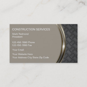 Bouwbusinesscards Visitekaartje