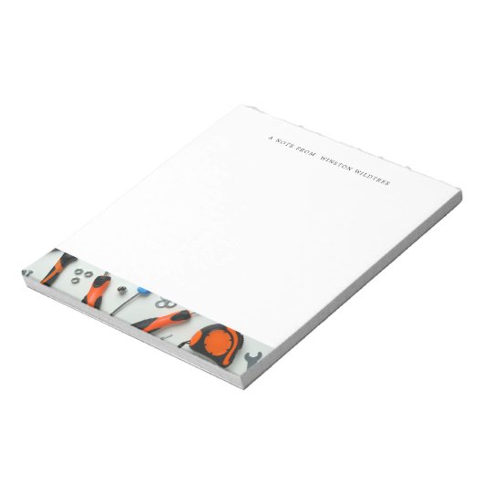 bouwcluster | Aangepaste naamnotities Notitieblok (Gedraaid)