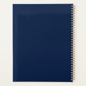 Bouwconstructie Navy Blue Gold Project Planner (Achterkant)