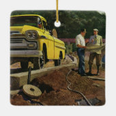  bouwcontractant voor bedrijfsarchitectuur keramisch ornament (Achterkant)