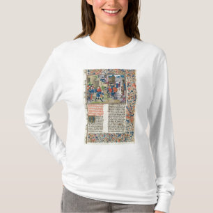 Bouwen aan de stichtingen van het klooster t-shirt