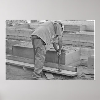 Bouwen aan het toekomstige Poster