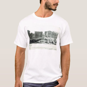 Bouwen van de nieuwe galerij van het British Museu T-shirt