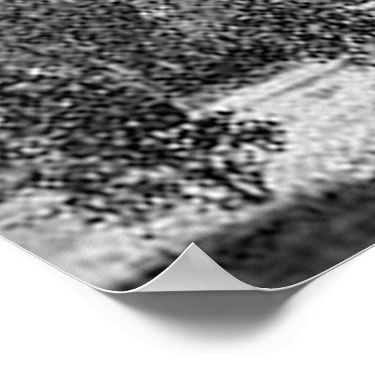 Bouwen van Eiffeltoren Poster (Hoek)