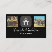 Bouwen van meubelmakelaar visitekaartje (Voorkant)