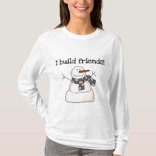 Bouwen van Sneeuw Vrienden Tshirts en geschenken