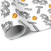 Bouwen van verpakkingspapier cadeaupapier (Rol Hoek)