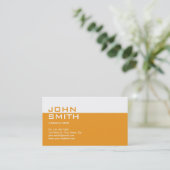 Bouwer Contractant Mechanische plaat Visitekaartje (Staand voorkant)