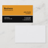 Bouwer Contractant Mechanische plaat Visitekaartje (Voorkant / Achterkant)