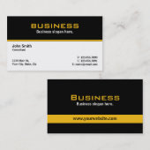 Bouwer Contractant Mechanische plaat Visitekaartje (Voorkant / Achterkant)