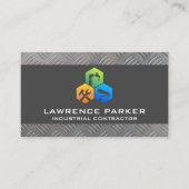 Bouwer reparatie pictogrammen | Bouw | Staal | Met Visitekaartje (Voorkant)