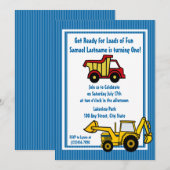 Bouwfonds Dump truck Foto Kaart (Voorkant / Achterkant)