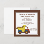 bouwfonds-vuilniswagen kaart (Voorkant / Achterkant)