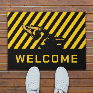 Bouwgraafmachine Zware apparatuur Welkom Deurmat