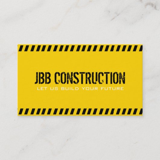 Bouwingenieur bouwarchitectuur visitekaartje (Voorkant)