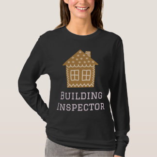 Bouwinspecteur Fun Gingerbread House Decoratie T-shirt