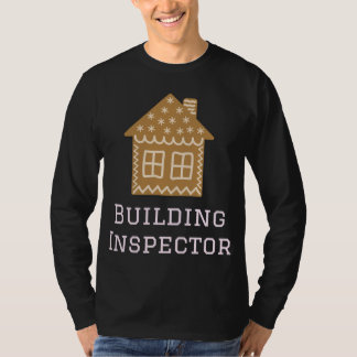 Bouwinspecteur Fun Gingerbread House Decoratie T-shirt