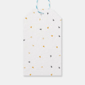 Bouwjaar Verjaardagsfeest Dank u Cadeau Labels Cadeaulabel (Achterkant)