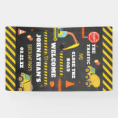 Bouwjaar Verjaardagsfeest Welkom Spandoek (Horizontaal)