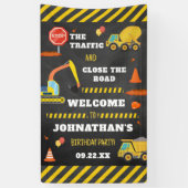 Bouwjaar Verjaardagsfeest Welkom Spandoek (Verticaal)