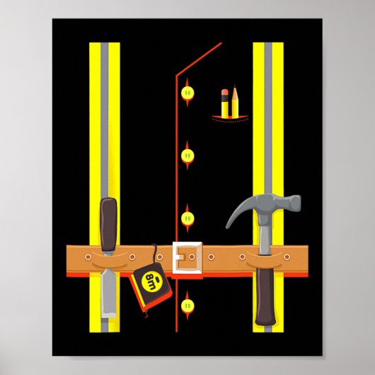 Bouwkostuum voor Kinder jongens-halwee Poster (Voorkant)