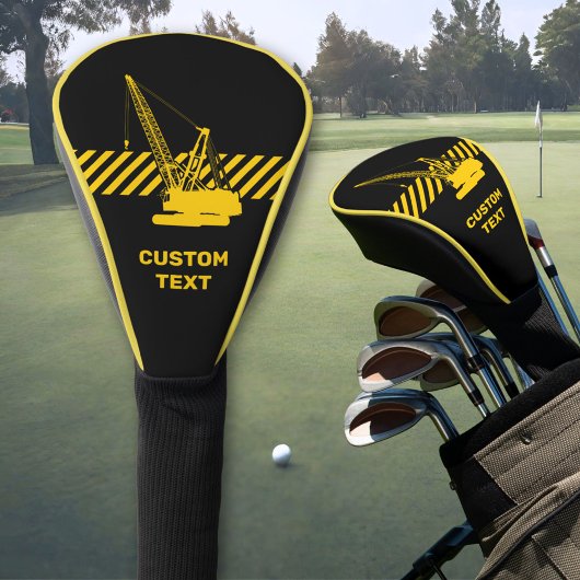 Bouwkraan Golfheadcover